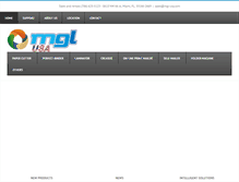 Tablet Screenshot of mgl-usa.com